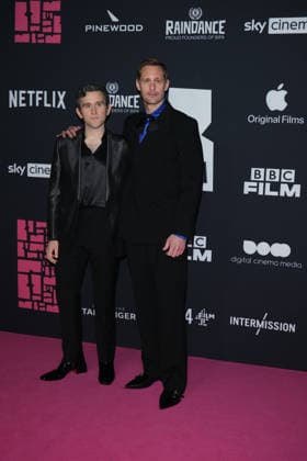 28th British Independent Film Awards, Roundhouse, London, UK, 30 November 2025 Harry Melling and Alexander Skarsgard at the 28th British Independent Film Awards, Roundhouse, London, UK, 30 November 2025., Credit:Julie Edwards Avalon United Kingdom, London Copyright: xJuliexEdwardsx xAvalonx 1055651835
