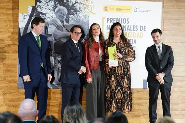 Queen Letizia presents the Queen Letizia National Disability Awards The President of the Junta de Castilla y León, Alfonso Fernández Manueco i , Queen Letizia 3i , the Minister of Social Rights, Consumption and Agenda 2030, Pablo Bustinduy d , during the meeting of the Royal Council of the Board on Disability and presentation of the Queen Letizia National Disability Awards, at CREA Alzheimer, on December 3, 2025, in Salamanca, Castilla Leon Spain The National Disability Awards are granted by the Royal Board on Disability and serve to recognize the work for inclusion and the defense of the rights of people with disabilities Each year they are presented personally by Her Majesty the Queen as honorary president 03 DECEMBER 2025 PATRONATO SOBR Copyright: xManuelxÃngelxLayax 7145481