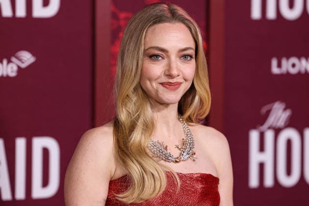 Los Angeles Premiere Of Lionsgate s The Housemaid HOLLYWOOD, LOS ANGELES, CALIFORNIA, USA - DECEMBER 15: American actress Amanda Seyfried wearing Monse PF26, Tiffany & Co. jewelry and Jimmy Choo shoes arrives at the Los Angeles Premiere Of Lionsgate s The Housemaid held at the TCL Chinese Theatre IMAX on December 15, 2025 in Hollywood, Los Angeles, California, United States., Credit:Xavier Collin Avalon United States, California, Hollywood, TCL Chinese Theatre IMAX Copyright: xXavierxCollinx xAvalonx 1059629992