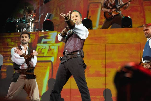 DJ BoBo, Europa Park Arena, The Great Adventure, concert, January 15, Europa Park Rust, Eurodance, live show, spectacular stage, lighting effects, dancers, choreography, hits, fans, sold out, tour start, multimedia show, VR experience, Copyright: xFINLEYxMÖRCHx