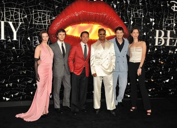 The Beauty UK TV premiere, London Jessica Alexander, Evan Peters, Anthony Ramos, Jeremy Pope, Ashton Kutcher and Rebecca Hall at The Beauty UK TV premiere, Odeon West End, Leicester Square, on Friday 16 January 2026 in London, England, UK. CAP CAN CAN London UK Great Britain Copyright: xCanxNguyen CapitalxPicturesx