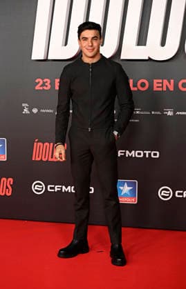 Red carpet at Ídolos movie premiere Actor Óscar Casas during the premiere of the movie Ídolos , January 21, 2026, in Madrid Spain Ídolos is set in the fascinating world of the MotoGP™ World Championship and explores the human relationships between a father and son, a manager and his rider, and the world around them ambition, self-improvement, egos, adrenaline, love, forgiveness and second chances CINE MOVIE PREMIERE Madrid Madrid Spain Copyright: xFranciscoxGuerrax 7235014