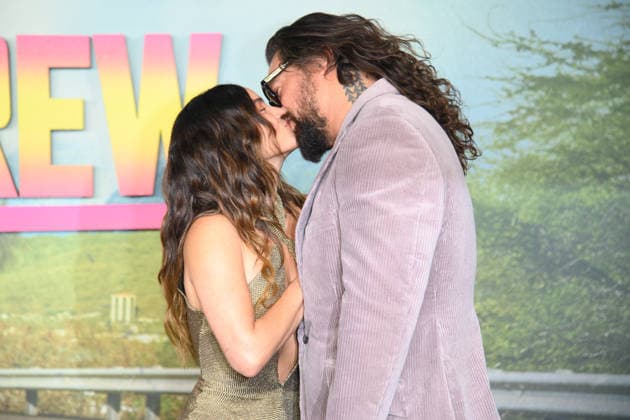 The Wrecking Crew UK Special Screening Arrivals at Cineworld, Leicester Square, London, UK Adria Arjona and Jason Momoa attends the UK Special Screening of The Wrecking Crew at Cineworld, Leicester Square, London, England, UK on Thursday 22 January, 2026., Credit:Justin Ng Avalon UK, England, London, Cineworld, Leicester Square Copyright: xJustinxNgx xAvalonx 1068483152
