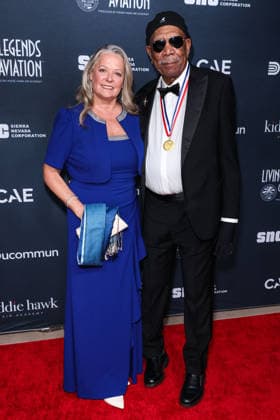 23rd Annual Living Legends Of Aviation Awards BEVERLY HILLS, LOS ANGELES, CALIFORNIA, USA - JANUARY 23: Lori McCreary and Morgan Freeman arrive at the 23rd Annual Living Legends Of Aviation Awards held at The Beverly Hilton Hotel on January 23, 2026 in Beverly Hills, Los Angeles, California, United States., Credit:Xavier Collin Avalon United States, California, Beverly Hills, The Beverly Hilton Hotel Copyright: xXavierxCollinx xAvalonx 1068827782