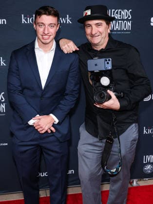 23rd Annual Living Legends Of Aviation Awards BEVERLY HILLS, LOS ANGELES, CALIFORNIA, USA - JANUARY 23: James Dumoulin (The School of Hard Knocks) and Karl Larsen arrive at the 23rd Annual Living Legends Of Aviation Awards held at The Beverly Hilton Hotel on January 23, 2026 in Beverly Hills, Los Angeles, California, United States., Credit:Xavier Collin Avalon United States, California, Beverly Hills, The Beverly Hilton Hotel Copyright: xXavierxCollinx xAvalonx 1068827874