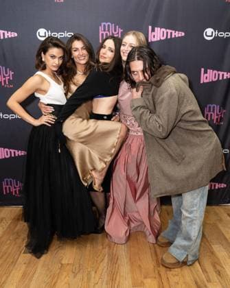 February 5, 2026, Bronx, New York, USA: Camile Mendes, Rachel Matthews, Nastasya Popov, Anna Baryshnikov, Nerses Stamos attend premiere of Idiotka at Crown Hill Theatre in New York, NY on February 5, 2026. Bronx USA - ZUMAr339 20260205_znp_r339_024 Copyright: xLevxRadinx