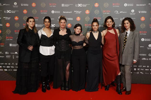 Photocall of the Gaudí Awards in Barcelona The team of La Fúria during the photocall of the Gaudí Awards, on February 8, 2026, in Barcelona, Catalonia Spain The 18th Gaudí Awards of the Catalan Film Academy will be presented this Sunday at a gala at the Gran Teatre del Liceu in Barcelona in an edition with Romería , by Carla Simón, with 13 nominations, Sirat , by Oliver Laxe, with 12, and Sorda , by Eva Libertad, with 10, leading the choices 08 FEBRUARY 2026 PREMIS GAUDÍ BARCELONA Kike Rincó Barcelona Catalunya Catalunya Barcelona Catalunya Espana Copyright: xKikexRinconx 7275944