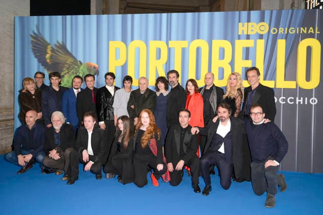 Davide Mancini, Federica Fracassi, Gaia Fortini, Romana Maggiora Vergano, Fabrizio Gifuni, Marco Bellocchio, Barbora Bobulova, Valeria Marini, Irene Maiorino, Alessandro Fella, Fausto Russo Alesi, Tommaso Ragno, Gianmaria Martini, Gennaro Apicella, Lino Musella, Pier Giorgio Bellocchio and others at the premiere of the HBO Max series Portobello at Space Cinema Mo Foto:xA.xM.xTinghinox xFuturexImagex portobello_6202
