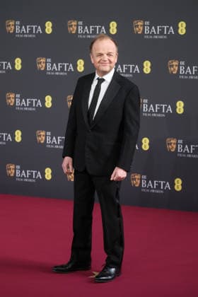 2026 EE BAFTA Film Awards, Royal Festival Hall, London, UK, 22 February 2026. Toby Jones at the 2026 EE BAFTA Film Awards, Royal Festival Hall, London, UK, 22 February 2026., Credit:Julie Edwards Avalon United Kingdom, London Copyright: xJuliexEdwardsx xAvalonx 1077367208
