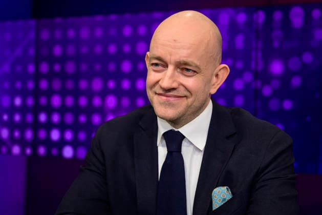 GER, Berlin, studio, guest on maischberger, political talk show, TV, format, with host Sandra Maischberger, Das Erste, from Adlershof at Studio 20, pictured from left Marc Felix Serrao Die Welt , February 25, 2026, Copyright: HMBxMedia UwexKoch