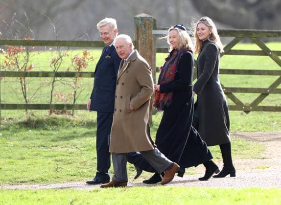 King Charles III attended the Sunday morning service at St. Mary Magdalene church in Sandringham today. It is not known whether he has seen his brother Andrew Mountbatten-Windsor, who is currently staying at Wood Farm on the Sandringham estate, whilst he has been here. Mountbatten-Windsor was arrested last week, and taken to Aylsham police station before being released under investigation, and returning to Wood Farm. Andrew Mountbatten-Windsor, formerly Prince Andrew The Duke of York, has previously denied any wrongdoing in relation to sex offender Jeffrey Epstein. King Charles III, Sandringham, Norfolk, on 1st March, 2026