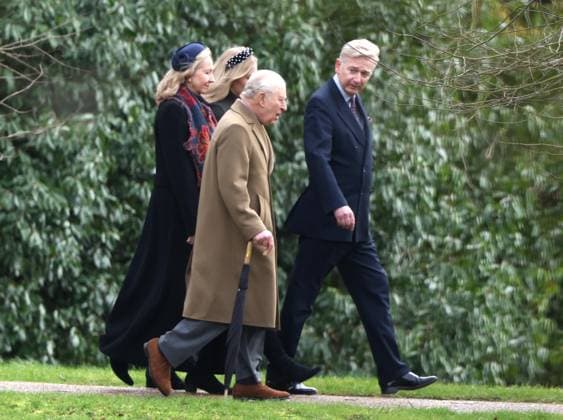 King Charles III attended the Sunday morning service at St. Mary Magdalene church in Sandringham today. It is not known whether he has seen his brother Andrew Mountbatten-Windsor, who is currently staying at Wood Farm on the Sandringham estate, whilst he has been here. Mountbatten-Windsor was arrested last week, and taken to Aylsham police station before being released under investigation, and returning to Wood Farm. Andrew Mountbatten-Windsor, formerly Prince Andrew The Duke of York, has previously denied any wrongdoing in relation to sex offender Jeffrey Epstein. King Charles III, Sandringham, Norfolk, on 1st March, 2026