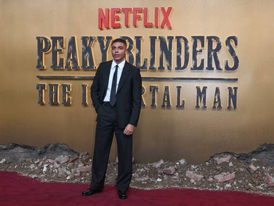 The Global Premiere of PEAKY BLINDERS: THE IMMORTAL MAN, 2nd March, 2026, Symphony Hall, Birmingham, England Jay Lycurgo attends the Peaky Blinders: The Immortal Man Global Premiere at Symphony Hall on March 02, 2026 in Birmingham, England, Credit:Jules Annan Avalon England, Birmingham, Symphony Hall Copyright: xJulesxAnnanx xAvalonx 1079664772