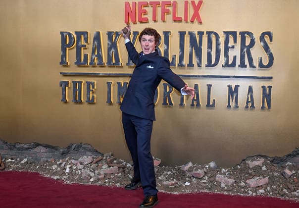 The Global Premiere of PEAKY BLINDERS: THE IMMORTAL MAN, 2nd March, 2026, Symphony Hall, Birmingham, England Harry Kirton poses upon arrival on the red carpet for the global premiere of the film Peaky Blinders: The Immortal Man in Birmingham, central England on March 2, 2026., Credit:Jules Annan Avalon England, Birmingham, Symphony Hall Copyright: xJulesxAnnanx xAvalonx 1079665511