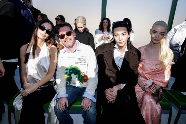 Emily Ratajkowski, Macaulay Culkin, Hyunjin and Anya Taylor Joy at the Front Row of Christian Dior Collection Femme Prêt à Porter Automne Hiver 2026 2027 fashion show during Paris Fashion Week PFW at Jardin des Tuileries, in Paris, France, on March 3rd, 2026 Olivier Borde Bestimage Front Row of Christian Dior Women Ready to Wear Fall Winter 2026 2027 Collection fashion show, during Paris Fashion Week at Jardin des Tuileries, in Paris, France, on March 3rd, 2026 Paris France Copyright: xOLIVIERxBORDEx xBESTIMAGExOLIVIERxBORDEx xBESTIMAGEx