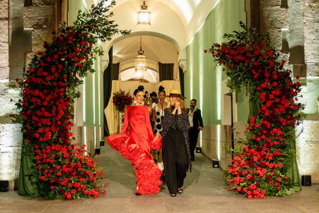 Juana Martín presents her new collection of flamenco fashion and prêt a porter The designer Juana Martín presents her new collection of flamenco fashion and prêt a porter, at the Real Academia de Bellas Artes de San Fernando, on March 12, 2026, in Madrid Spain Juana Martín, designer from Cordoba of gypsy origin and the first Spanish woman to parade in the Haute Couture in Paris, presents her new collection of flamenco fashion and prêt a porter, at the Real Academia de Bellas Artes de San Fernando, on March 12, 2026, in Madrid Spain, presents today her flamenco collection Herencia The fashion show, framed in the Madrid fashion week OMODA Madrid es Moda , is her only event in Spain in 2026 and pays tribute to the flower as a timeless symb Copyright: xRicardoxRubiox 7361742