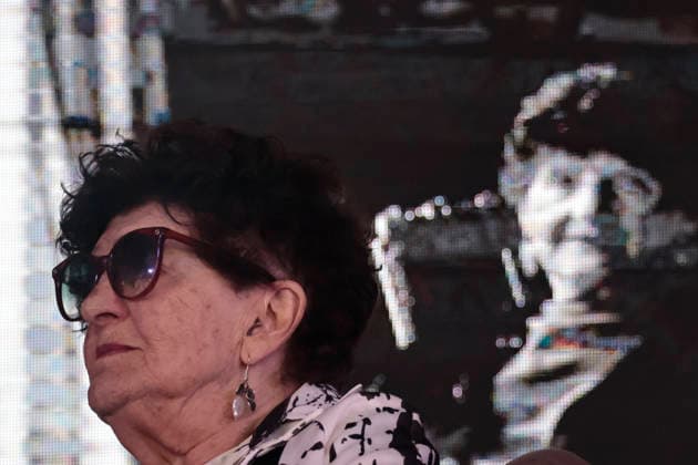 March 14, 2026, Mexico City, Cdmx, Mexico: At the Coyoaco¡n Book Fair, the presentation Women Who Write, Worlds That Change was given by Mexican writer and journalist ELENA PONIATOWSKA, along with Mexican writer, activist, academic critic, and professor MARGO GLAZ. They discussed the role of women in writing, history, and education in Mexico, offering a different perspective from a feminist standpoint. Mexico City Mexico - ZUMAp204 20260314_zip_p204_031 Copyright: xJosuexPerezx