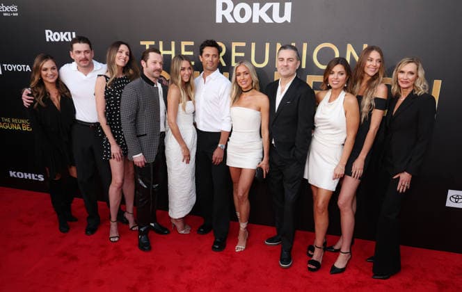 Los Angeles CA March 26 Jessica Smith Evans, Talan Torriero, Christina Sinclair, Trey Phillips, Lauren Conrad, Stephen Colletti, Kristin Cavallari, Dieter Schmitz, Morgan Smith, Alex Hooser, Liz Gatele, at The Reunion Laguna Beach Premier at Shutters On The Beach in Santa Monica on March 26, 2026 Copyright AdMedia 454497 2026 03 26 CA Santa Monica United States Copyright: xAdMediax STAR_454497_064