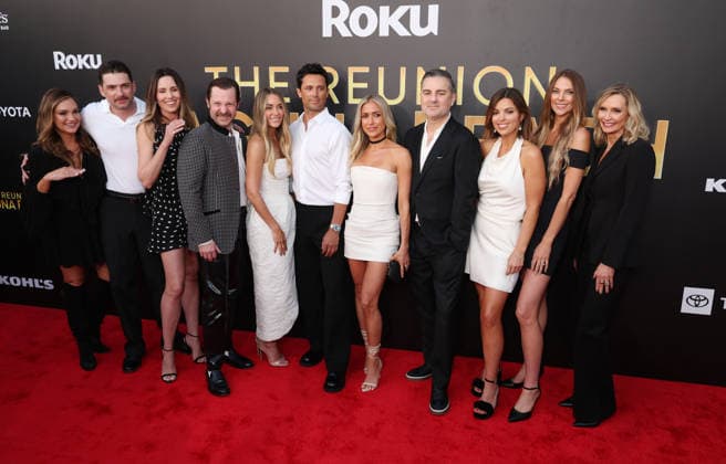 Los Angeles CA March 26 Jessica Smith Evans, Talan Torriero, Christina Sinclair, Trey Phillips, Lauren Conrad, Stephen Colletti, Kristin Cavallari, Dieter Schmitz, Morgan Smith, Alex Hooser, Liz Gatele, at The Reunion Laguna Beach Premier at Shutters On The Beach in Santa Monica on March 26, 2026 Copyright AdMedia 454497 2026 03 26 CA Santa Monica United States Copyright: xAdMediax STAR_454497_071