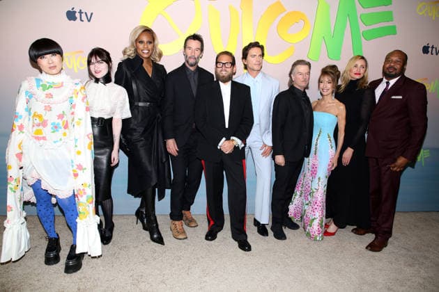 Apple s Outcome World Premiere Atsuko Okatsuka, Ivy Wolk, Laverne Cox, Keanu Reeves, Johan Hill, Matt Bomer, David Spade, Susan Lucci, Cameron Diaz and Roy Wood Jr. attending Apple s Outcome World Premiere held the AMC Lincoln Square on April 6, 2026 in New York City, NY New York City AMC Lincoln Square NY USA Copyright: xStevenxBergman AFF-USA.COMx