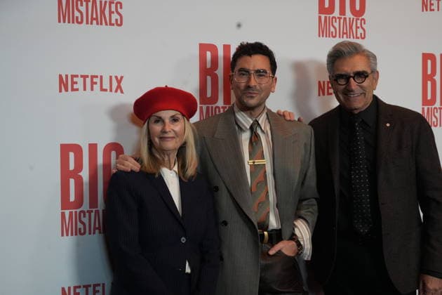 April 6, 2026, New York, Ny, USA: DEBORAH DIVINE, DAN LEVY, and EUGENE LEVY attend Netflixâ€⠢s Big Mistake New York Premiere,.The Russian Tea Room, NYC.April 6, 2026. . Netflixâ€⠢s Big Mistake New York Premiere,.The Russian Tea Room, NYC.April 6, 2026. New York USA - ZUMAms4_ 20260406_faf_ms4_021 Copyright: xSoniaxMoskowitzxGordonx