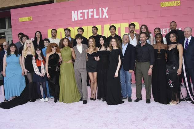 Sadie Sandler, Ivy Wolk, Aidan Langford, Billy Bryk, Chandler Levack, Chloe East, Bella Murphy, Jaya Harper, Martin Herlihy, Storm Reid, Sarah Sherman at arrivals for ROOMMATES Premiere, The Egyptian Theatre Hollywood, Los Angeles, CA, April 13, 2026. Photo By: Elizabeth Goodenough Everett Collection ROOMMATES Premiere PUBLICATIONXNOTxINxCANxCHNxFRAxITAxJPNxNORxPOLxRUSxESPxUKxUSA