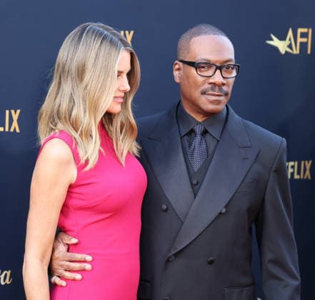 April 18, 2026, Hollywood, California, USA: American Actor and Comedian EDDIE MURPHY, 65, and his Australian Actress wife PAIGE BUTCHER, 46, in a Barbie-pink dress, is on the Red Carpet before Murphy receives the American Film Instituteâ€⠢s (AFI) Life Time Achievement Award on April 18, 2026 in Hollywood, California at the Dolby Theater, Los Angeles. The event is sponsored by Netflix. Hollywood USA - ZUMAk144 20260418_znp_k144_005 Copyright: xAmyxKatzx