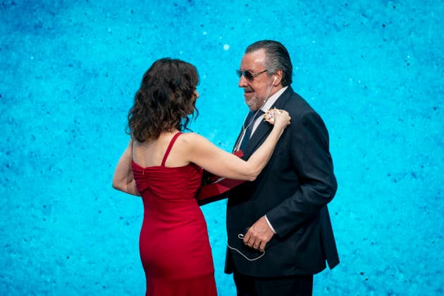 Presentation of the Grand Crosses of the Order of Dos de Mayo The President of the Community of Madrid, Isabel Díaz Ayuso, and the President of ONCE, Miguel Carballeda Pineiro, during the presentation of the Grand Crosses of the Order of Dos de Mayo, at the Puerta del Sol in Madrid, on May 2, 2026, in Madrid Spain The Governing Council of the Community of Madrid awards the Grand Cross of the Order of Dos de Mayo to 14 personalities, institutions and social entities in recognition of their professional careers, solidarity and example 02 MAY 2026 A Pé Espana Copyright: xA.xPÃ rezxMecax 7492485