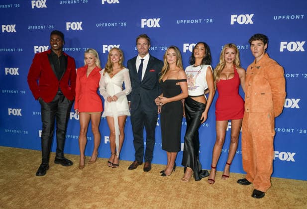 2026 FOX Upfront held at 151 West 55th Street Featuring: Cast of Baywatch, Thaddeus LaGrone, Livvy Dunne, Jessica Belkin, Stephen Amell, Hassie Harrison, Shay Mitchell, Brooks Nader, Noah Beck Where: New York, New York, United States When: 11 May 2026 Credit: Jennifer Graylock INSTARimages EDITORIAL USE ONLY. NOT FOR USE BY NEWSPAPERS BASED IN THE UK. Copyright: xx instar55681542