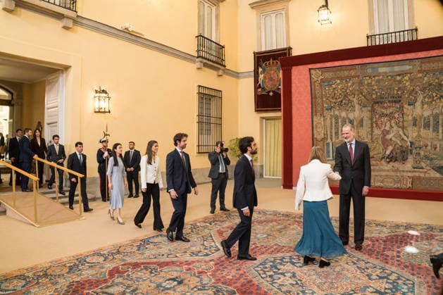 The King receives several promotions of the Corps of State Lawyers King Felipe VI receives in audience the promotions of the Corps of State Lawyers of the years 1991, 1992, 2024 and 2026, in the Royal Palace of El Pardo, on May 18, 2026, in Madrid Spain The Corps of State Lawyers is responsible for developing the function of legal assistance, consisting of advice, representation and defense in court, representation and defense in the courts of the General State Administration, its autonomous bodies, the constitutional bodies and, where appropriate and through the corresponding agreements, the autonomous communities, the local corporations and the other entities which make up the institutional public sector The State Attorneys are integrate Copyright: xDiegoxRadamà sx 7531880