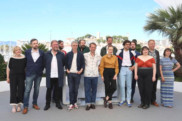 Guit Harpo, Claudine Barthel Fournier, Florian Surrier, Raphael Thiery, Swann Arlaud, Emmanuel Marre, Sandrine Blancke, Jean Baptiste Marre, Mathilde Abd El Kader, Frank Williams and guests at the photocall for the feature film Notre salut A Man of His Time at the Festival de Cannes 2026 79 Cannes International Film Festival at the Palais des Festivals Cannes, 21 05 202 Foto:xD.xBedrosianx xFuturexImagex salut_6522