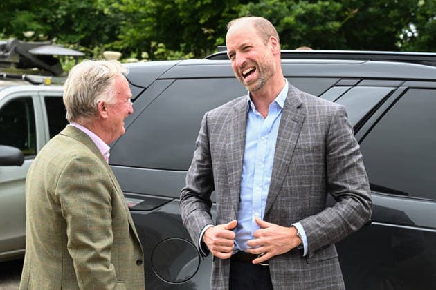 The Prince of Wales Visits The Apricot Centre TOTNES, ENGLAND - JUNE 18: Prince William, Prince of Wales arrives for a visit to the Apricot Centre, a carbon-negative farm and wellbeing service on June 18, 2026 in Totnes, England.Set on 120 acres, the Apricot Centre uses organic and regenerative farming methods. Alongside producing food, the Centre supports farmers and land-based businesses, offers nature-based wellbeing therapies and training courses., Credit:Hugh Hastings PA ROTA - B68 Avalon United Kingdom, England, Totnes Copyright: xHughxHastingsx xPAxROTAx-xB68x xAvalonx 1111091837