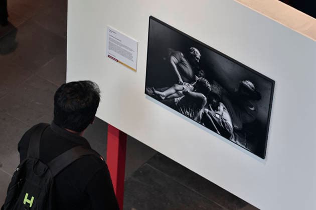 June 23, 2026, Mexico City, State Of Mexico, Mexico: The Franz Mayer Museum is once again hosting the World Press Photo 2026 exhibition, showcasing 144 of the best photojournalistic and documentary photographs from around the world. Mexican photographer CESAR RODRIGUEZ, who won the Long-Term Projects category with his series Mexico, a Changing Climate, was present at the event. His series addresses climate change, specifically the water situation in different regions of the country. World Press Photo is celebrating its 70th anniversary, and to commemorate this milestone, the exhibition The Archive is also on display. This exhibition features photographs that have won this award and are considered the most representative of each era - ZUMAp204 20260623_zip_p204_025 Copyright: xJosuexPerezx
