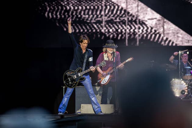 Roxette, Live Back Again, Schloßplatz, Coburg Concert, Live Music Roxette, Live Back Again 28 Jun 2026 Schloßplatz, Coburg, Germany Image: Per Gessle, of Rosette, preform in the Schloßplatz, Coburg. Copyright: xPresseFotoxEvansx
