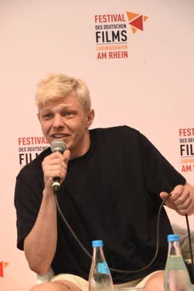 Film Talk: Adams, Acht, Leonard, Kunz, Actor, Ludwigshafen, August 30, 2026, on the banks of the Rhine, 22nd German Film Festival 2026, Photo: Ludwigshafen