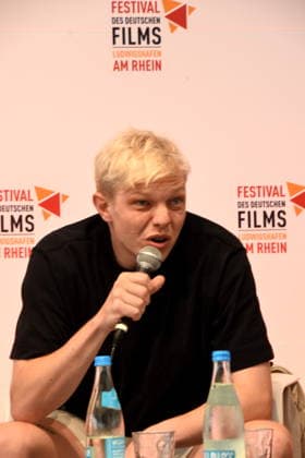 Film Talk: Adams, Acht, Leonard, Kunz, Actor, Ludwigshafen, August 30, 2026, on the banks of the Rhine, 22nd German Film Festival 2026, Photo: Ludwigshafen