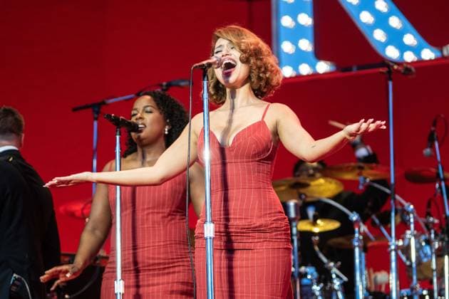 Raye on stage at Leeds Festival, Bramham Park, Leeds, UK, 30-08-26 Raye on stage at Leeds Festival, Bramham Park, Leeds, UK, 30-08-26, Credit:Anthony Longstaff Anthony Longstaff - B5746 Avalon UK, West Yorkshire, Leeds, Bramham Park, Wetherby Copyright: xAnthonyxLongstaffx xAnthonyxLongstaffx-xB5746x xAvalonx 1129374982
