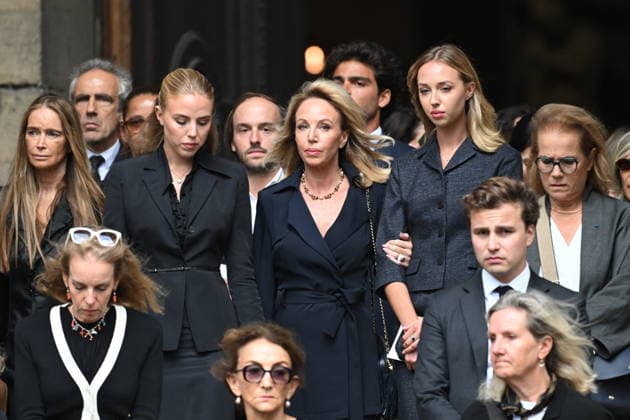 Mathilde Favier Funeral - Paris Princess Maria Carolina of Bourbon-Two Sicilies, Camilla of Bourbon-Two Sicilies and Princess Maria Chiara of Bourbon-Two Sicilies during the funeral of Mathilde Favier, director of public relations for Christian Dior Couture, at the Saint-Sulpice church in Paris, France, on August 31, 2026. She died in a car accident with her partner, French producer Nicolas Altmayer, on August 17, aged 57 and 61, respectively. Photo by Florian Poitout ABACAPRESS.COM Paris France Copyright: xPoitoutxFlorian ABACAx