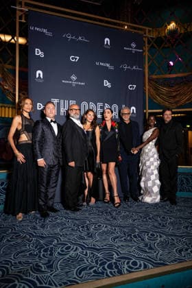Linda Gennari, Valentino Buzza, Mariam Battistelli, Davide Livermore, Caterina Murino, Rossy de Palma, Vincent Cassel, Paolo Gep Cucco at the premiere of the film *The Opera* at the Folies Bergère in Paris on August 31, 2026. Pierre Perusseau Bestimage Premiere of the film *The Opera* at the Folies Bergère in Paris on August 31, 2026. Paris, France Copyright: xPierrexPerusseaux xBestimagexPierrexPerusseaux xBestimagex