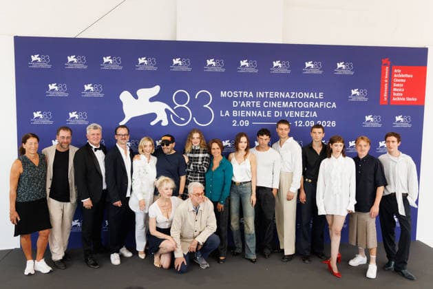 News - La Ragazza Con La Leica (The Girl With The Leica) Photocall - The 83rd Venice International Film Festival VENICE, ITALY - SEPTEMBER 02: Kristina Borjeson, guests, Jonas Dornbach, Marta Donzelli, Gregorio Paonessa, Samanta Antonnicola guest, Luna Wedler, director Alina Marazzi, Emilia Schule, Aaron Altaras, Lucas Englander, Sebastian Schneider, Lia von Blarer, Hans-Christian Hegewald and Idan Weiss attend the La Ragazza Con La Leica (The Girl With The Leica) Photocall during the 83rd Venice International Film Festival at Palazzo del Casino on September 02, 2026 in Venice, Italy. Photo: Cinzia Camela. Lido di Venezia Palazzo del Casino Italy Copyright: xCinziaxCamelax xLiveMediax LPN_2634355