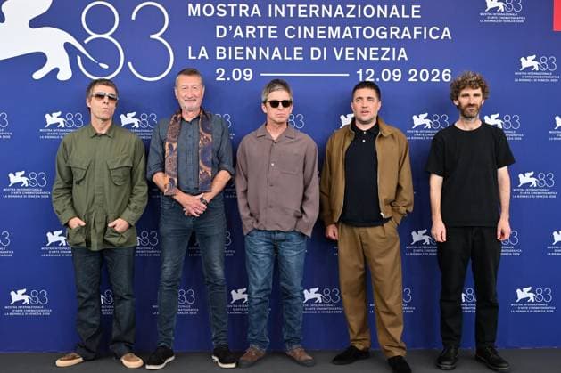September 5, 2026, Venice, Rome, Italy: Liam Gallagher, Steven Knight, Noel Gallagher, Dylan Southern, and Will Lovelace during the photocall for the film Oasis: Don t Look Back in Anger, 83rd Venice International Film Festival, Venice, September 5, 2026 Venice Italy - ZUMAa289 20260905_zia_a289_150 Copyright: xMlax xAgfx
