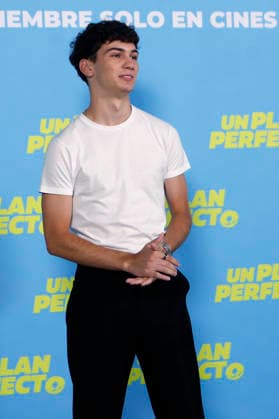 September 7, 2026, Madrid, Community Of Madrid, Spain: Spanish young actor ISRAEL MENENDEZ poses for photographers during the photocall presentation of the upcoming family comedy film Un Plan Perfecto at the Sony Pictures offices on Monday, September 7, 2026, in Madrid, Spain. Known for his role in the series Ayla y los Mirror , the rising young talent stars in this holiday feature about the struggling Ibanez family, who discover an unfinished underground tunnel in their basement and attempt an audacious bank heist to avoid imminent eviction. Directed by MARIA PULIDO (not pictured) and featuring an ensemble cast including JORDI SANCHEZ (not pictured) and LEO HARLEM (not pictured), the film is presented by Sony Pictures International Prod - ZUMAo127 20260907_zep_o127_054 Copyright: xHugoxOrtunox