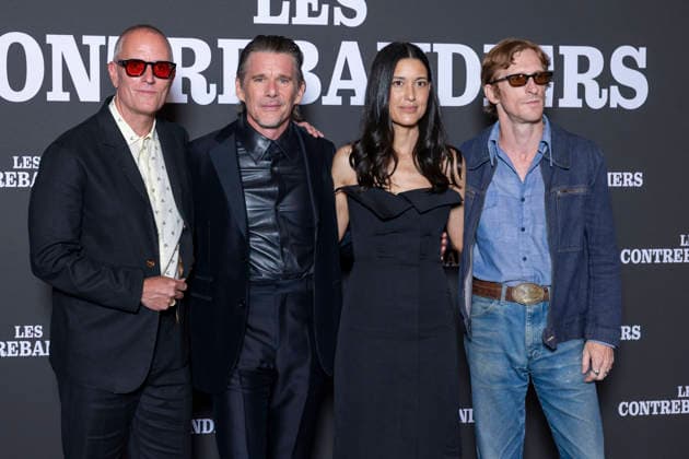 Padraic McKinley, Ethan Hawke, Julia Jones, and Austin Amelio – Photocall for the premiere of the film The Smugglers at the Pathé Palace in Paris, France, on September 7, 2026. Olivier Borde, Bestimage. Photocall for The Weight at the Pathé Palace, France, September 7, 2026 @ Olivier Borde, France Copyright: xOLIVIERxBORDEx xBESTIMAGExOLIVIERxBORDEx xBESTIMAGEx