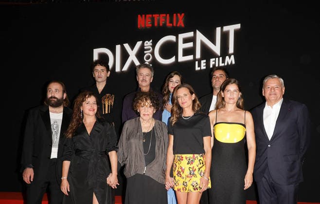 Laure Calamy, Camille Cottin, Liliane Rovere, Gregory Montel, Laetitia Casta, Fanny Sidney, Thibault de Montalembert, Nicolas Maury, Vincent Macaigne, Ted Sarandos, CEO of Netflix Preview screening of the film *Dix pour cent* at the Olympia in Paris on September 8, 2026 Coadic Guirec Bestimage Preview of the film *Dix pour cent* at the Olympia in Paris on September 8, 2026 Paris, France Copyright: xCOADICxGUIRECx xBESTIMAGExCOADICxGUIRECx xBESTIMAGEx