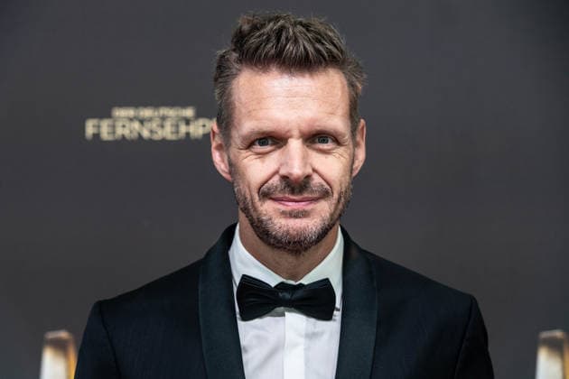 Florian SCHROEDER, Schröder, comedian, host, red carpet, Red Carpet Show, arrival, German Television Award ceremony, The 2026 German Television Award, 2026 German Television Award at Confex Koeln, on September 9, 2025