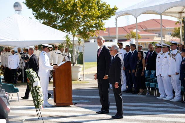 Felipe VI Visits the Rota Base on the 25th Anniversary of the September 11 Terrorist Attacks in the U.S. King Felipe VI Attends the Tribute to the Victims of 9 11 at the Rota Base September 11, 2026, in Rota, Cádiz, Andalusia, Spain King Felipe VI attended a tribute this Friday, organized by military personnel from Spain and the United States, to the victims of the September 11, 2001, terrorist attacks—the 25th anniversary of which is now being observed— at the Rota Naval Base in Cádiz, September 11, 2026, Cádiz, Andalusia, Spain Copyright: xNachoxFradex 7765121