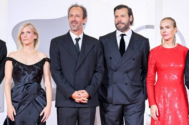 September 11, 2026, Venice, Rome, Italy: Melanie Laurent, Tristan Seguela, Laurent Lafitte, and Carole Bouquet on the red carpet for The Good Lawyer, the 83rd Venice Film Festival. Venice, September 11, 2026 Venice Italy - ZUMAa289 20260911_zia_a289_617 Copyright: xMariaxLauraxAntonellix xAgfx