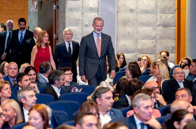 The King Presides Over the Opening of the 2026–2027 Academic Year at the National School of Civil Protection King Felipe VI, Interior Minister Fernando Grande Marlaska, and Director General of Civil Protection and Emergencies Virginia Barcones, during the opening of the 2026–2027 academic year at the National School of Civil Protection, on September 15, 2026, in Rivas Vaciamadrid, Madrid, Spain. The King presides over the opening of the academic year to mark the renovation of the school’s facilities, where students will receive specialized training in civil protection from the General State Administration and other entities with which the school maintains collaborative relationships. SEPTEMBER 15, 2026, Rivas Vaciamadrid, Madrid Rivas Vaci Copyright: xAlbertoxOrtegax 7776041