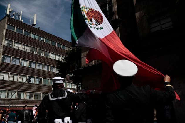 September 16, 2026, Mexico City, Cdmx, Mexico: As part of the celebration of the 216th of the Cry of Independence in Mexico, the Military Civic Parade of the Country s Armed Forces was held: thousands of elements of the Ministry of National Defense (DEFENSA), Ministry of the Navy (SEMAR), National Guard (GN), Mexican Air Force (FAM), with their different divisions such as Special Forces, Paratroopers, Cavalry, Tactical Vehicles, rescuers, among others, filled the streets surrounding the Zo³calo of the city before starting to enlist with their battalions, coordinate, use their wardrobes, arrange and keep the horses calm, train vehicles and rehearse before marching in front of President Claudia Sheimbaum, who is the Supreme Commander of the - ZUMAp204 20260916_zip_p204_018 Copyright: xJosuexPerezx