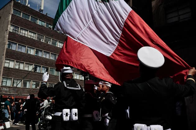 September 16, 2026, Mexico City, Cdmx, Mexico: As part of the celebration of the 216th of the Cry of Independence in Mexico, the Military Civic Parade of the Country s Armed Forces was held: thousands of elements of the Ministry of National Defense (DEFENSA), Ministry of the Navy (SEMAR), National Guard (GN), Mexican Air Force (FAM), with their different divisions such as Special Forces, Paratroopers, Cavalry, Tactical Vehicles, rescuers, among others, filled the streets surrounding the Zo³calo of the city before starting to enlist with their battalions, coordinate, use their wardrobes, arrange and keep the horses calm, train vehicles and rehearse before marching in front of President Claudia Sheimbaum, who is the Supreme Commander of the - ZUMAp204 20260916_zip_p204_017 Copyright: xJosuexPerezx
